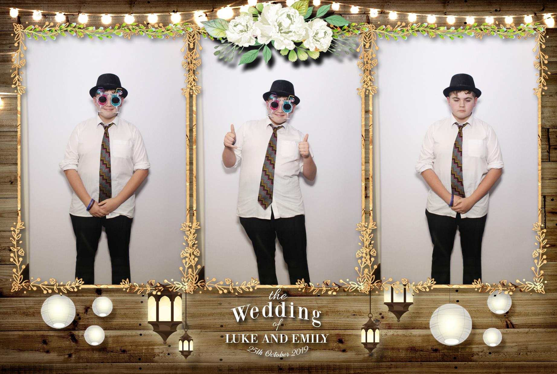 Luke & Emily's Wedding | View more photos from the event at gallery.myphotoboothexperience.co.uk/u/MyPhotoBoothExperienceLtd/Luke-Emilys-Wedding